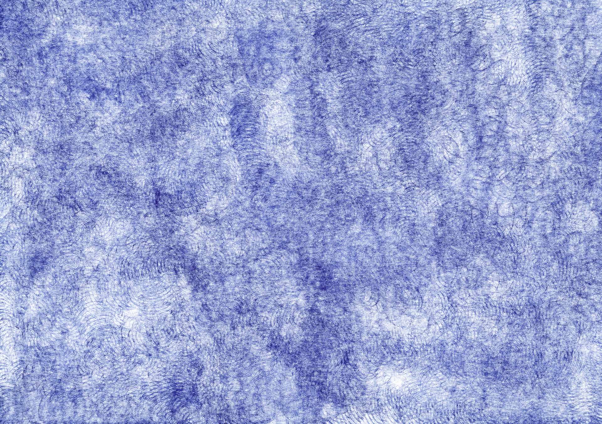 Anautomija — abstract drawing A4 size, blue and white layered marks on paper, dry medium, no cyme