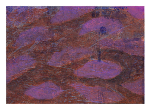 Anautomija — No. 10382771 — original abstract painting on paper, Cyme, 21 × 29.7 cm