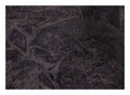 "Anautomija — No. 10123520 — near-black ground with dense branching angular marks in dark brown and purple, liquid medium on paper (Cyme), 21 × 29.7 cm"